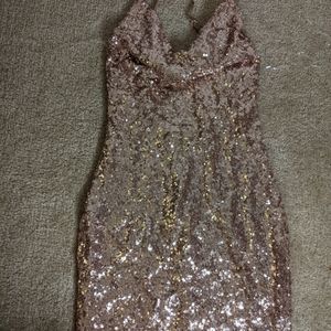 Sequin Mini Dress